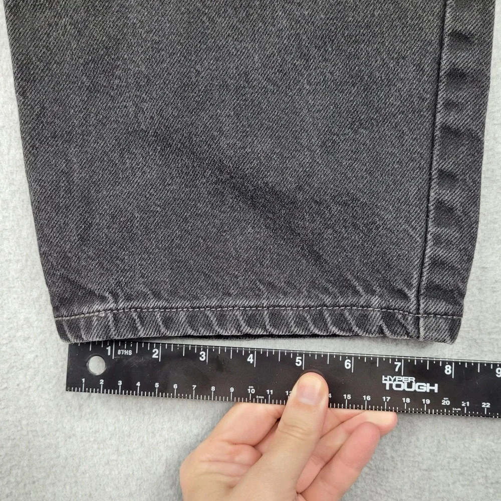 Levi's 550 Relaxed Fit Jeans Mens 38x30 Black Denim Tapered Leg‎ Classic Cotton